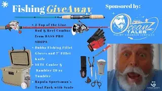 FISHING GIVEAWAY 2020...the Ultimate $950+ Fishing Gear Giveaway 2020