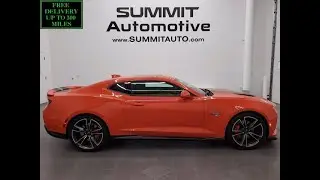 2018 CHEVROLET CAMARO HOTWHEELS 2SS CRUSH ORANGE WALK AROUND REVIEW 11552Z SOLD!
