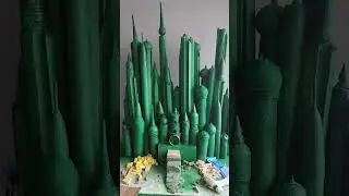 DIY Emerald City Display