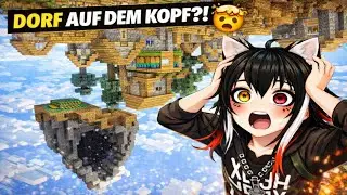 EIN BEFEHL&hellip; UND DAS GANZE DORF STEHT KOPF! 😱 | Minecraft WorldEdit