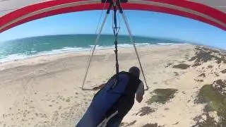 Flying north of Marina State Beach