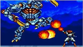 Alien Soldier - All Bosses (Genesis/Mega-Drive)