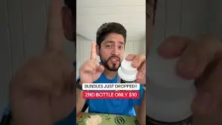 Amazing bundle deal! get the second bottle for just $10#bundledeals #limitedtimeoffer