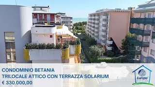 Appartamento trilocale attico zona terme con terrazza vista mare - Condominio Betania Bibione