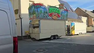 Aufbau Rundgang Herbstkirmes Nordwalde vom 01.10.2025