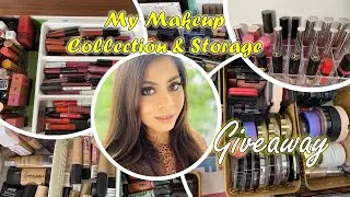 My Makeup Collection & Storage | Makeup Collection 2020 | Giveaway (closed)  | Dikshita Agarwal