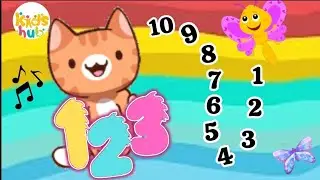 Numbers song | learn to count backwards |reverse counting |countdown|nursery rhymes|kids songs