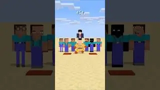 HELP Herobrine To Speed Up And Win The Fastest Side Step #friendship #shorts #trending #anime
