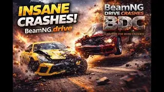 This Is What REALISTIC Crashes Look Like in BeamNG #beamngdrive #beamng #crash #automobile