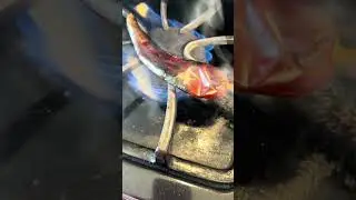 CookingWithAndreaVlog #burning #chiles #to give #better #flavor to #our sauce