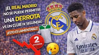 Es lamentable la derrota del Real Madrid 
