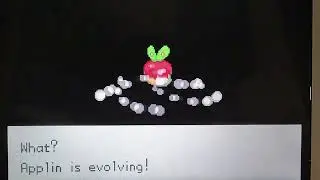 Pokemon Sword and Shield Ultimate Plus: Applin Evolves into Dipplin