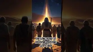 Guided by Fire and Cloud: The Long Road to Freedom  #bible #shortvideo