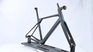 ProX Gravel Carbon Frame With Downtube Storage Micro Suspension System Plus Stem