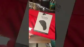 Распаковка мужской шапочки и чепчика Hairbrella.