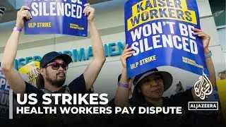 US strikes: Health workers walk out over pay dispute