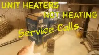 No heat, rough industrial conditions. #hvac #hvacservice #bluecollarlife #hvacr #industrialheater