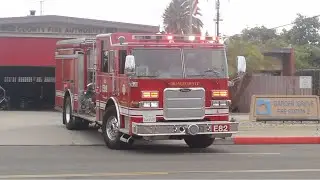 OCFA Engine 82 responding