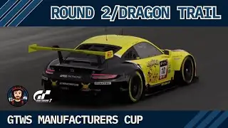 🏁 GT7 GTWS Manufacturers Cup &ndash; Round 2 | Wet Race at Dragon Trail &ndash; Gardens