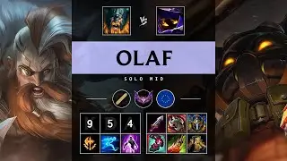 Olaf Mid vs Veigar - EUW Master Patch 25.17