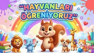 Hayvanları &Ouml;ğreniyorum! | Kids Educational Animation