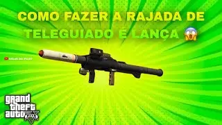 GTA 5 - TUTORIAL DE COMO FAZER A RAJADA DE TELEGUIADO &Eacute; LAN&Ccedil;A-GRANADA INSANA 😱