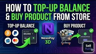 How to buy giftcard and top-up sellauth balance with NexoPay