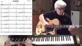 ALWAYS - Jazz guitar & piano cover ( Irving Berlin )