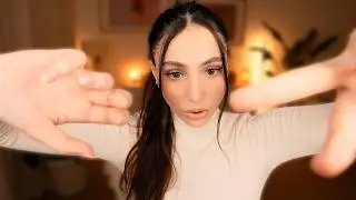 ASMR Шёпот для сна (Неразборчивый) 😴 Нежные прикосновения к твоему лицу 🤏🏼
