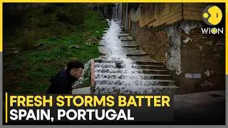 Storm Marta Batters Spain, Portugal: Thousands Evacuated | WION