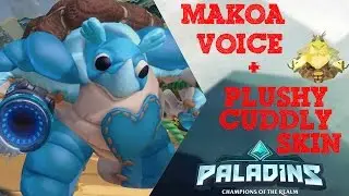 Paladins - Makoa Voice Pack - Plushy Cuddly Skin