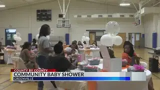 Community Baby Shower takes place in Greenville