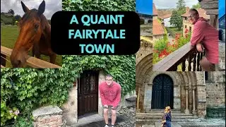 The cutest place to visit in Cantabria Spain: town  in Spain with few tourists: Santillana Del Mar 