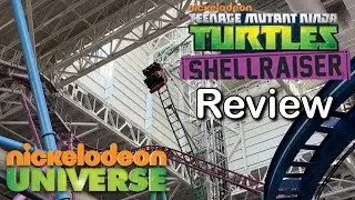 TMNT Shellraiser Full In-Depth Review | Nickelodeon Universe Gerstlauer Euro-Fighter