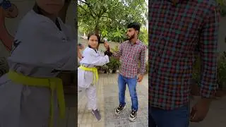 Hair grab self defence technique for girls #selfdefense #selfdefenseforwomen #girlpower