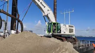 Barge offloading DOP 2320 Dredge pump