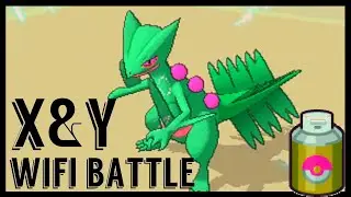 Pokemon X&Y / ORAS Wifi Battle: Repel vs Serena - Sceptile the Mega