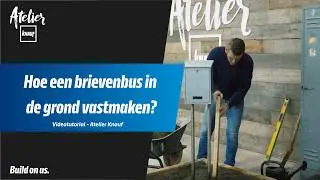 Hoe een brievenbus in de grond vastmaken? - Atelier Knauf