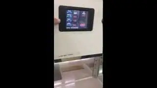 Halogen Infrared Portable Lab Unit curing in test