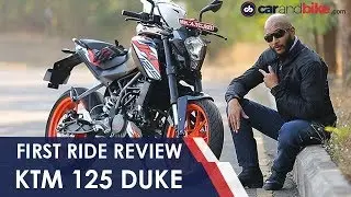 KTM 125 First Ride Review | NDTV carandbike
