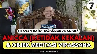 VRU (7): Mengapa Kita Sulit Sekali Melihat Anicca (Ketidak kekalan) - Ashin Kusaladhamma | DMC