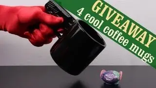 (Closed) Giveaway: 4 Cool Coffee Mugs (ends 7/21/13)