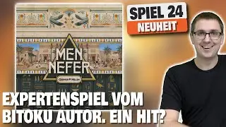 SPIEL 24 Neuheit: MEN NEFER &bull; Das neue Expertenspiel vom Autor von Bitoku und Sabika