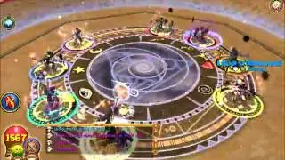 W101 Wizard101 4v4 Master vs Magus Master Transcendent Storm puppet team
