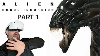В виртуальной реальности они ужасающие!! Alien Rogue Incursion PSVR 2