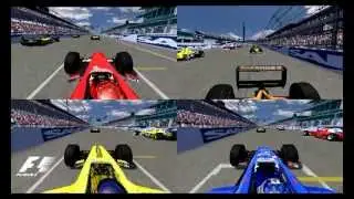 rFCE | F1 2000 | R15: Ciomo97ita, Emirates, Bappo and A.Argese - Onboard Start Mix