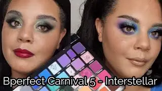 BPerfect x Stacey Marie - Carnival V Interstellar Palette , 2 looks 1 palette first impressions