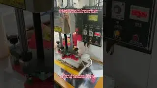 Hydraulic TPU logo High Frequency Machine HF TPU Wielding Emboss Cut Machine #highfrequencymachine