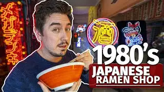 18 SECRET Details in my 1980's Japan RAMEN Shop 🍜  @Abroad in Japan Studio Tour