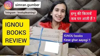 IGNOU Books Review | Simran Gumber | Level Up Learning